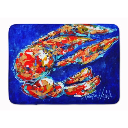 Carolines Treasures Craw Momma Crawfish Machine Washable Memory Foam Mat MW1155RUG